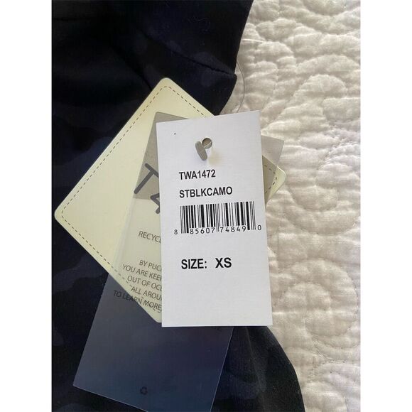 Threads 4 Thought NWOT Black Camo Leggings Size XS High-Rise Eco-Friendly​ - Picture 5 of 12